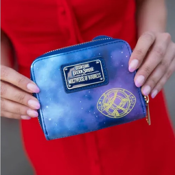 LOUNGEFLY Marvel Dr Strange Multiverse Wallet - Picture 2 of 16